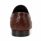 Brown Premium Formal  Loafers | Soft Padding Hand-Made Article | All Day Comfort
