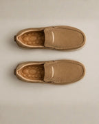 Premium Tan Brown Medicated Comfort Slip-On Loafers